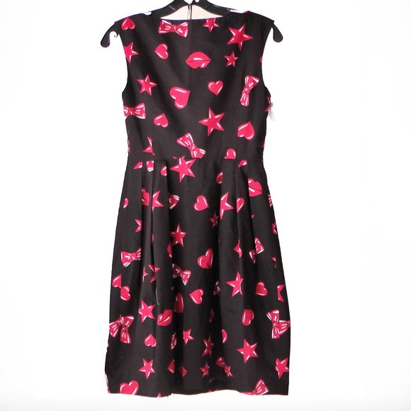 NWT MOSCHINO Heart and Star Dress - Picture 3 of 11